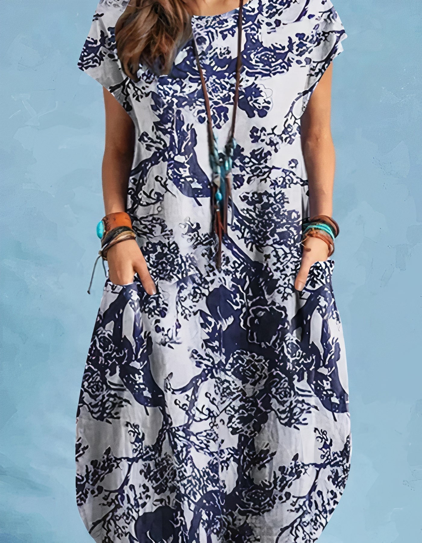 Iraia Elevated Women's Midi Dress Premium Wardrobe Essential