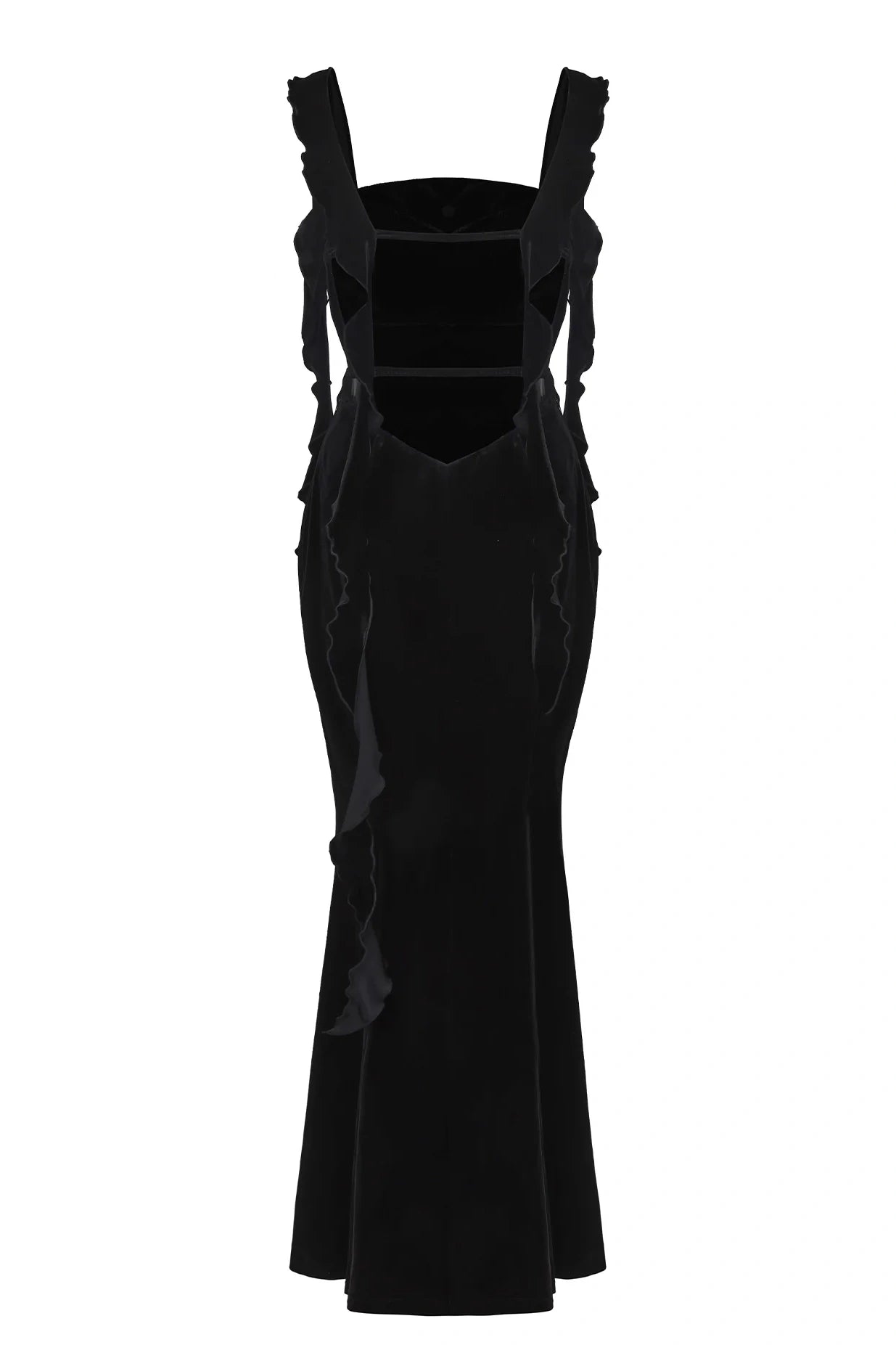 Lovely Mermaid Sweetheart Pink Long Prom Dress with Backless Ruffles