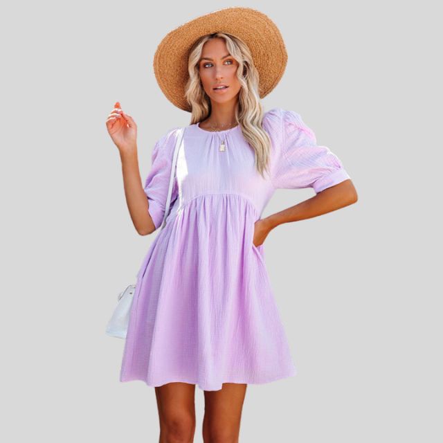 Delmira Flowing Dress for Women Feminine Flowy Style