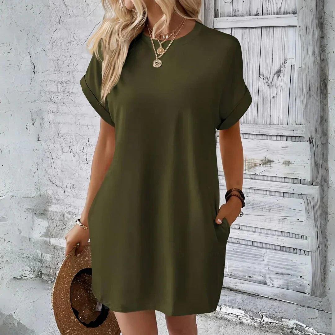 Mercedes Relaxed and Timeless Summer Dress for Women Easy Wear Style