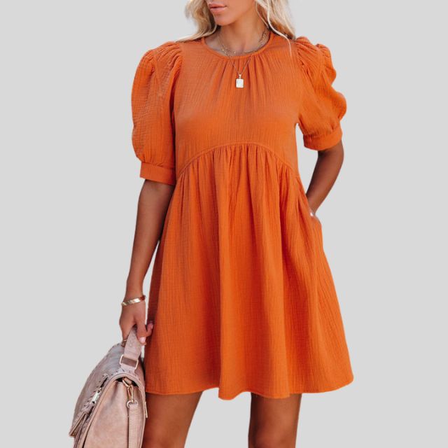 Delmira Flowing Dress for Women Feminine Flowy Style