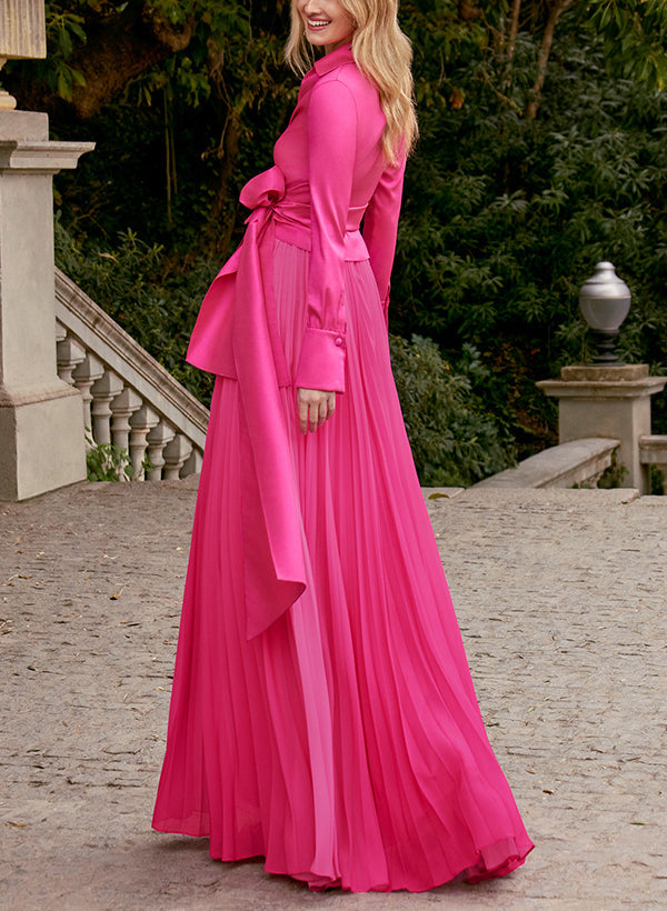 V Neck A Line Dress for the Mother of the Bride