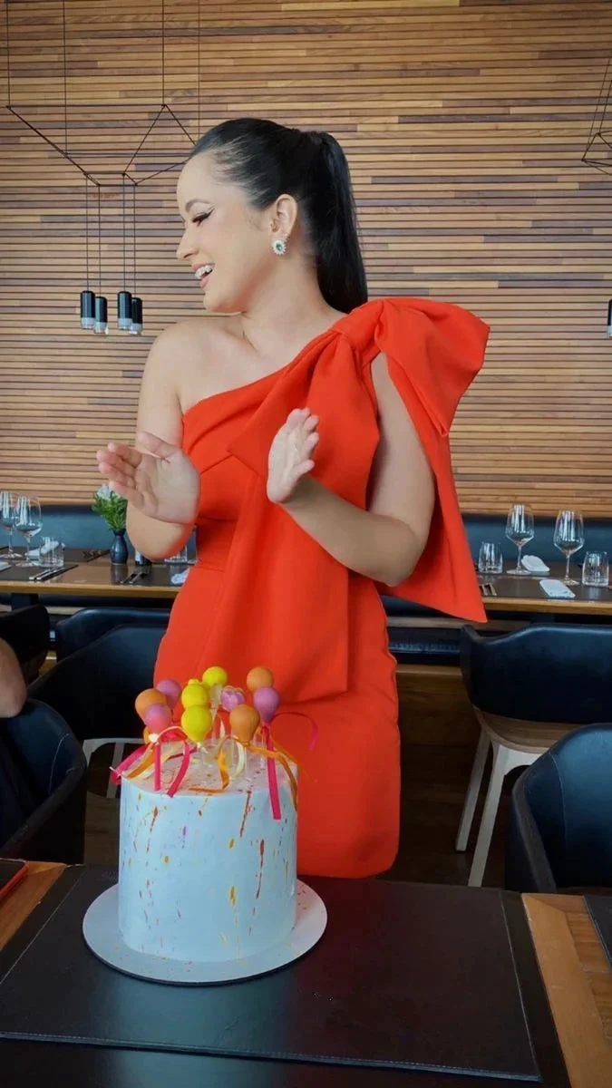 Chic Orange Homecoming Dress 18th Birthday Party Dress Y2716 by simplepromdress