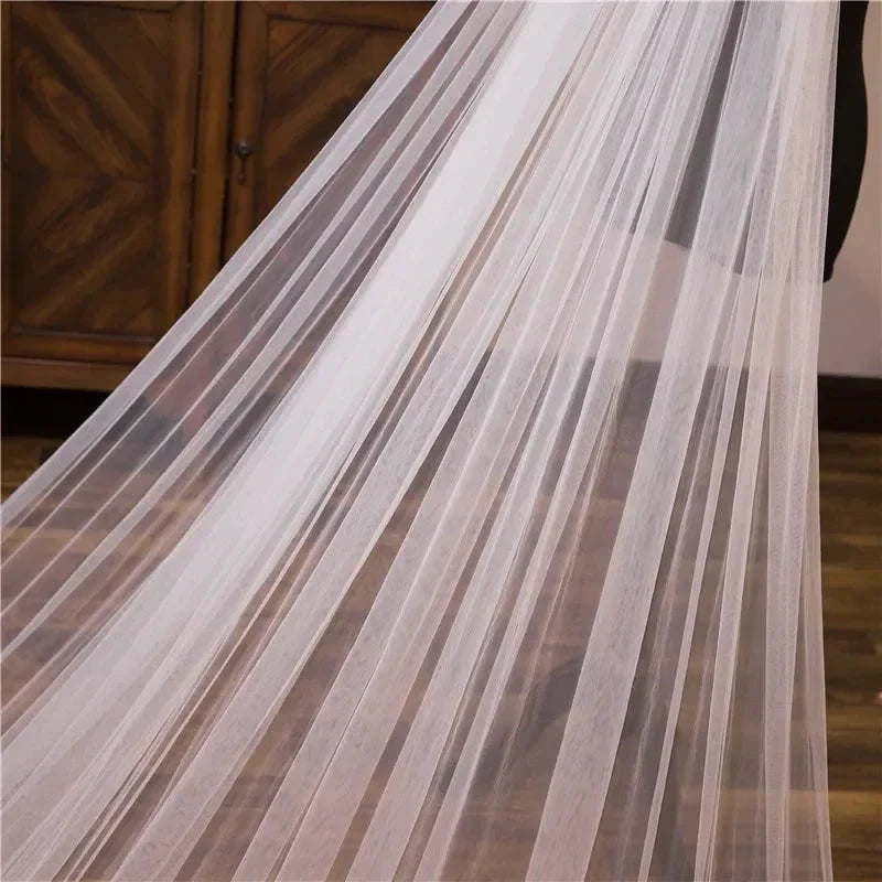 头纱颜色模板 bridal veil moban (ZD17170)
