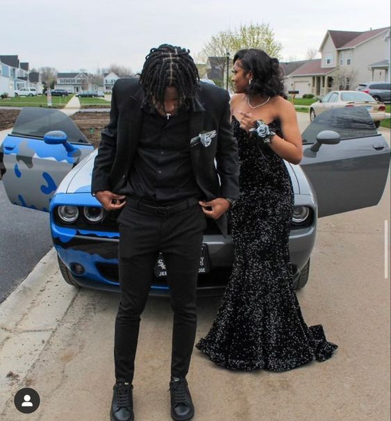 Black Trumpet/Mermaid Sequin Sweetheart Long Prom Dresses - VelvetHem