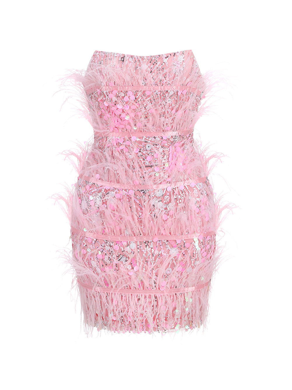 CAREY Mini Sequins Dress