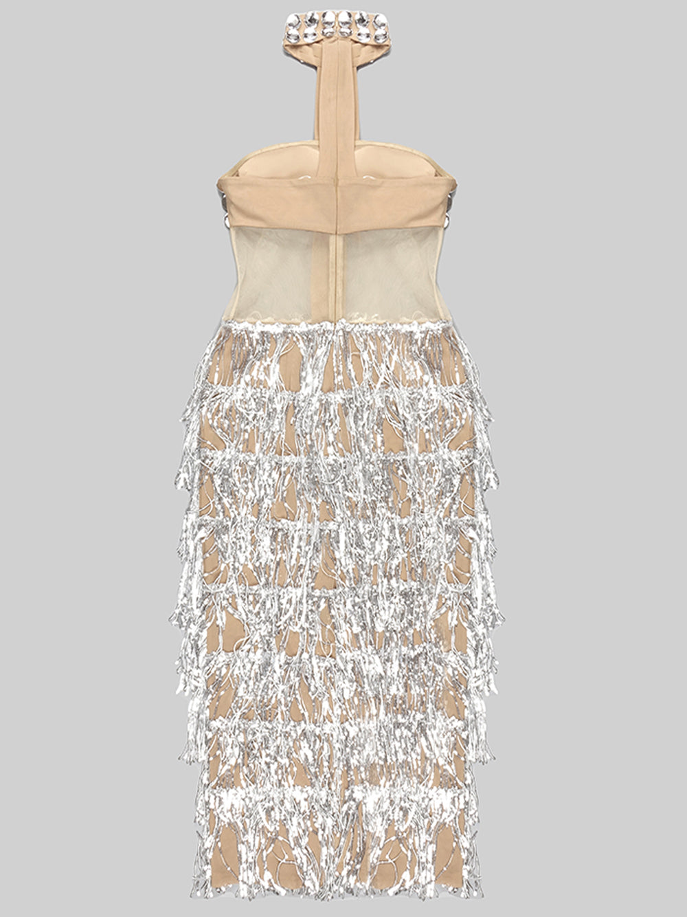 NAPPA Sequin Tassel Dress