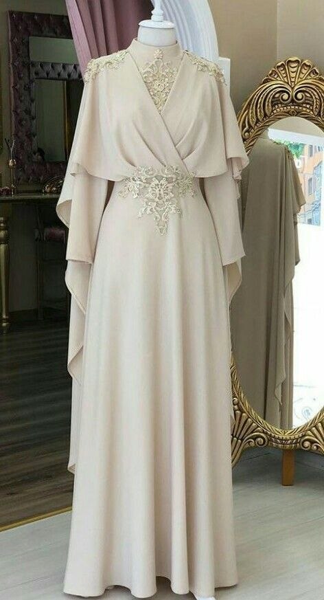 Vintage Satin Lace Appliques Long Party Prom Dress,A Line Evening Dress - VelvetHem