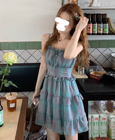 French-style 2026 New Pretty Women's Summer Short Dress - VelvetHem