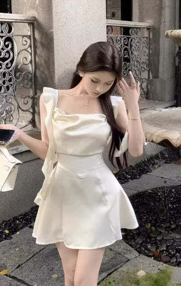 French-style 2026 New Pretty Women's Summer Short Dress - VelvetHem