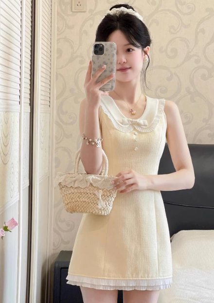 French-style 2026 New Pretty Women's Summer Short Dress - VelvetHem