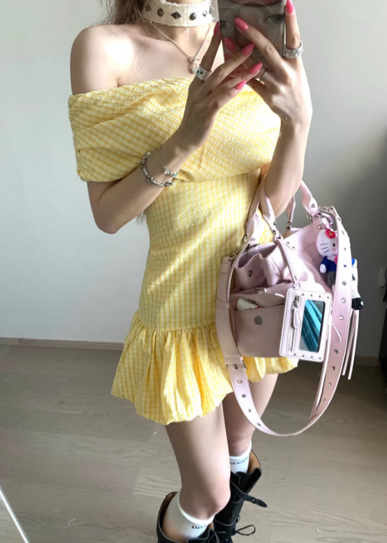 French-style 2026 New Pretty Women's Summer Short Dress - VelvetHem