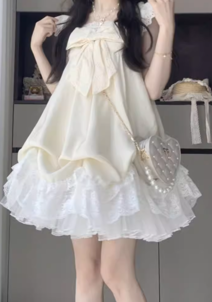 French-style 2026 New Pretty Women's Summer Short Dress - VelvetHem