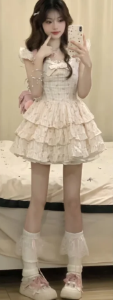 French-style 2026 New Pretty Women's Summer Short Dress - VelvetHem