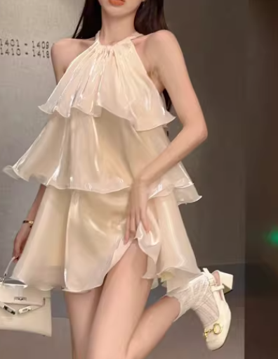French-style 2026 New Pretty Women's Summer Short Dress - VelvetHem