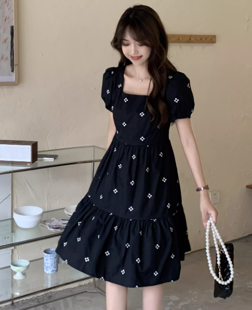 French-style 2026 New Pretty Women's Summer Short Dress - VelvetHem