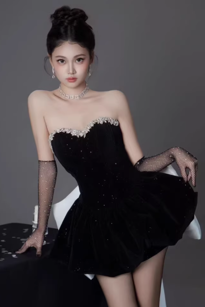 French-style 2026 New Pretty Women's Summer Short Dress - VelvetHem