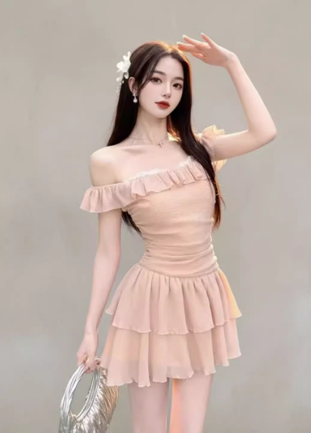 French-style 2026 New Pretty Women's Summer Short Dress - VelvetHem