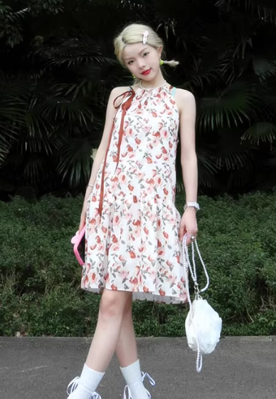 French-style 2026 New Pretty Women's Summer Short Dress - VelvetHem