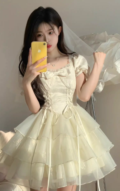 French-style 2026 New Pretty Women's Summer Short Dress - VelvetHem