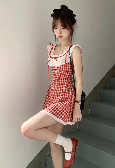 French-style 2026 New Pretty Women's Summer Short Dress - VelvetHem