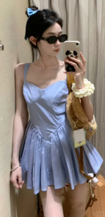 French-style 2026 New Pretty Women's Summer Short Dress - VelvetHem