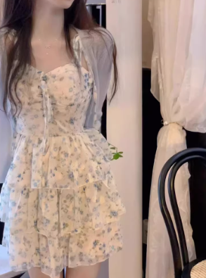 French-style 2026 New Pretty Women's Summer Short Dress - VelvetHem