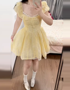 French-style 2026 New Pretty Women's Summer Short Dress - VelvetHem