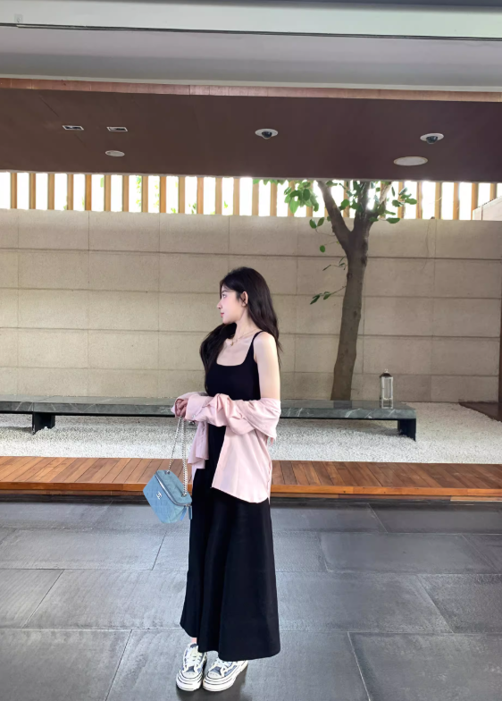 New Pretty French-style Elegant Summer Women's Long Dress - VelvetHem