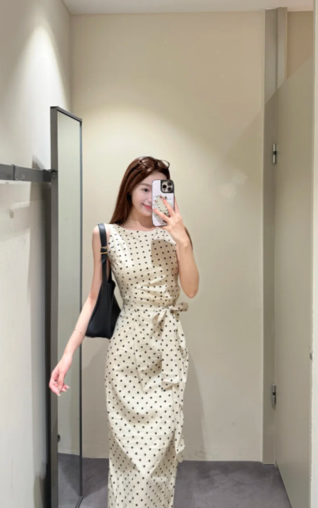 New Pretty French-style Elegant Summer Women's Long Dress - VelvetHem