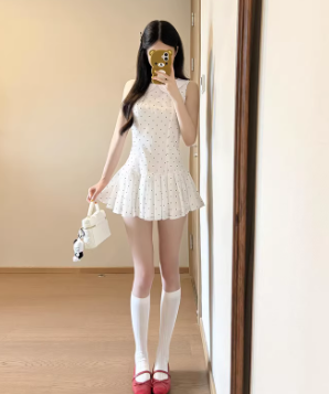 French-style 2026 New Pretty Women's Summer Short Dress - VelvetHem