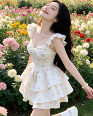 French-style 2026 New Pretty Women's Summer Short Dress - VelvetHem