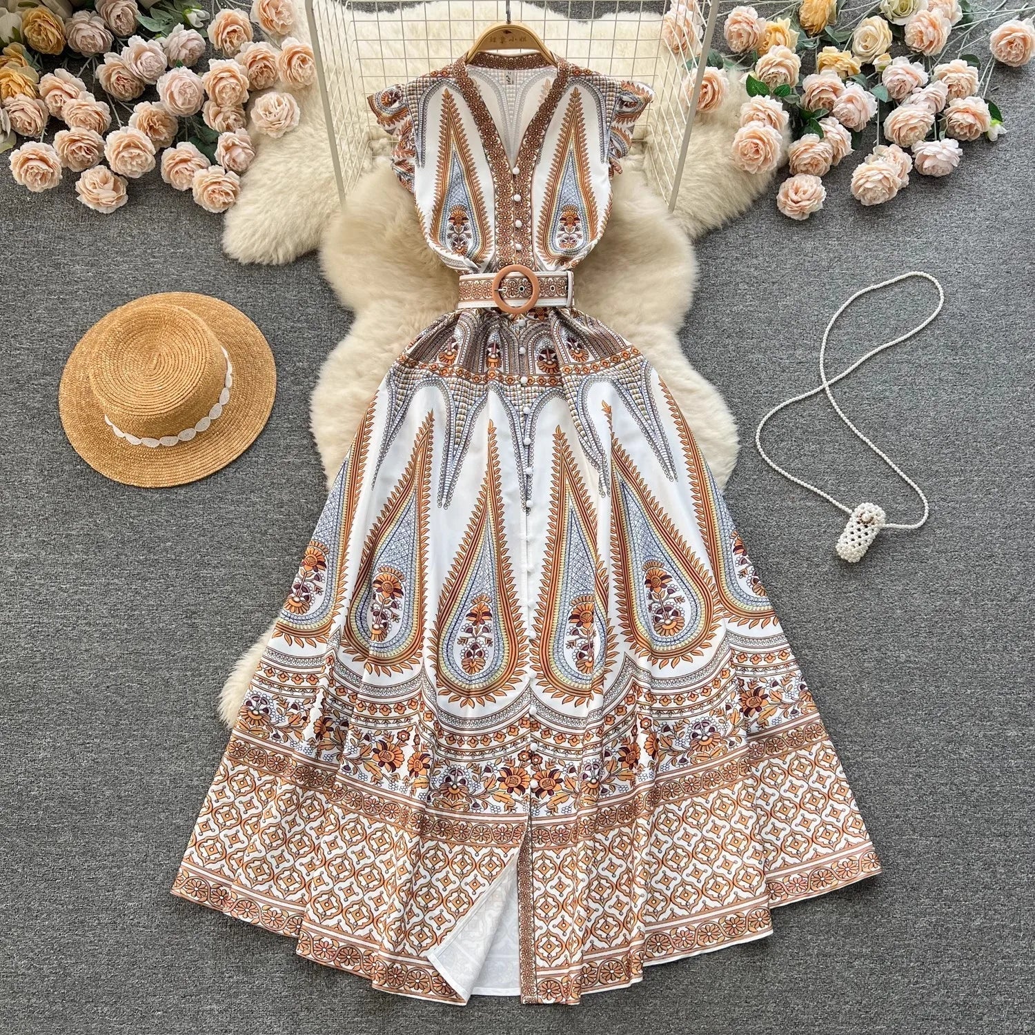 Justa Relaxed and Elegant Dress for Women Cocktail Hour Style