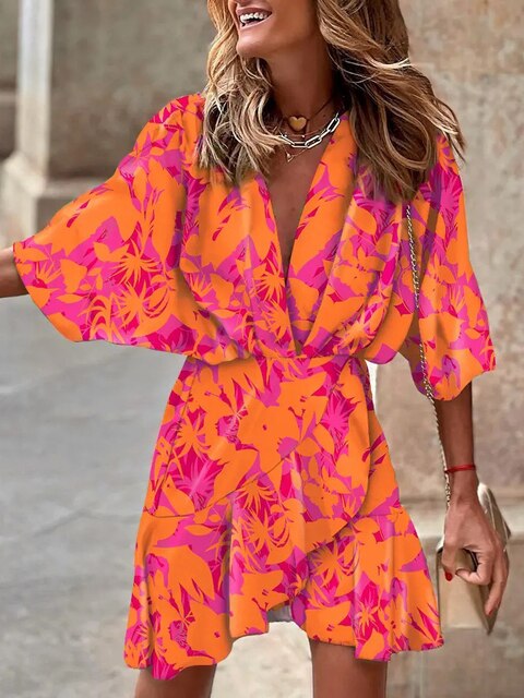 Nina Elegant and Versatile Summer Dress for Women Feminine Flowy Style