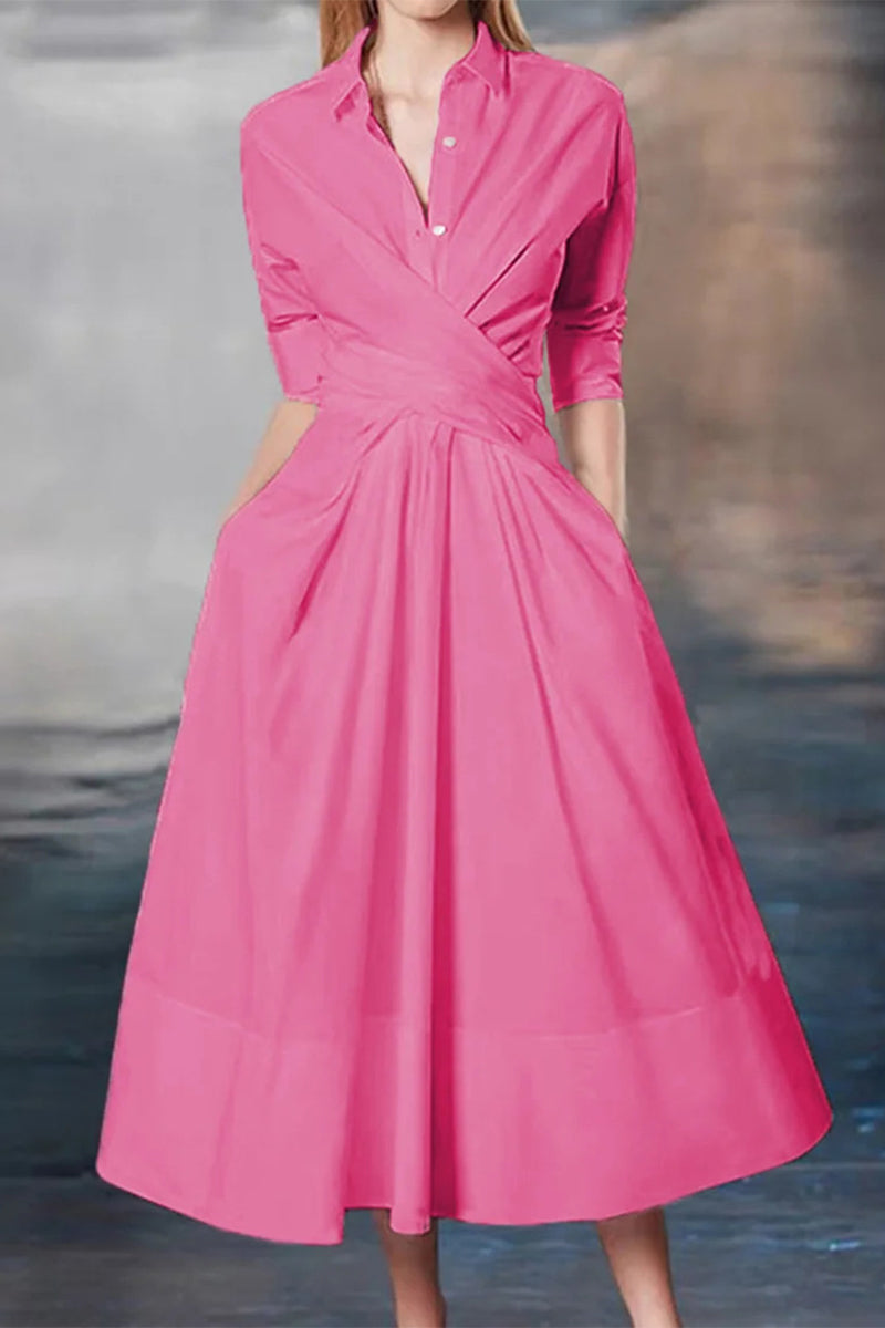 Well Tailored Dress with a Graceful Silhouette