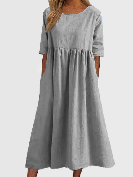 A Vintage Style Dress with Delicate Timeless Details