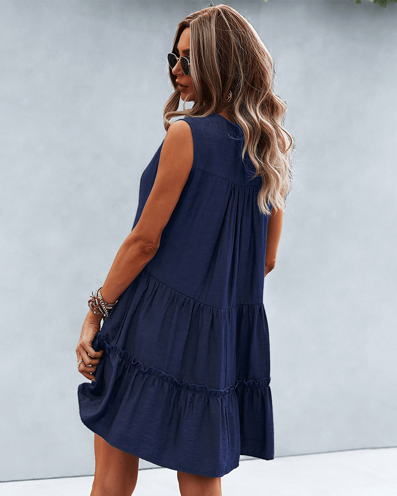 Olga Stylish Summer Dress for Women Bold Statement Look