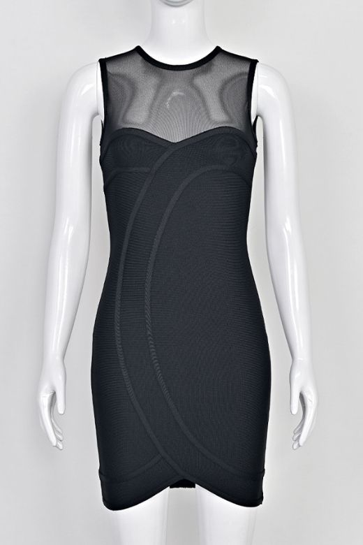 Aspen Bodycon Mini Dress - Classic Black