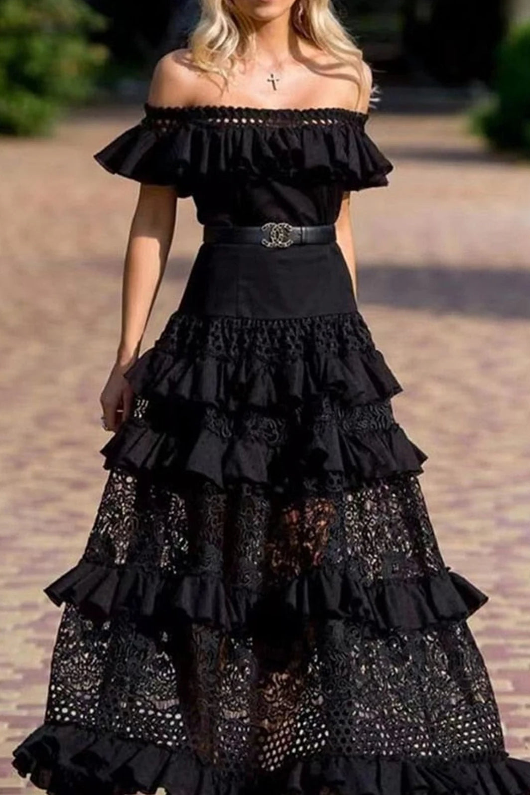 Urban Dress Inspired by Contemporary Streetwear Fashion