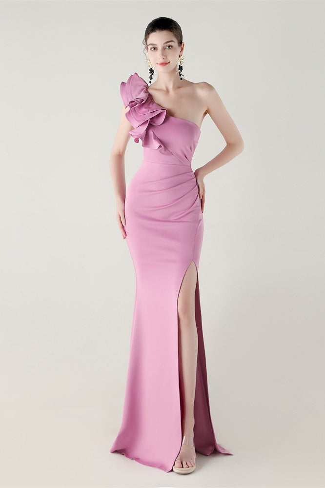 Contemporary Ruffled Floral One Dress for Modern Fashion Wear