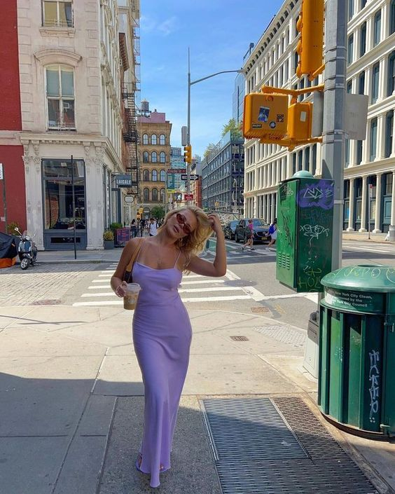 Charming Backless Purple Party Prom Dress Evening Gown Y7479