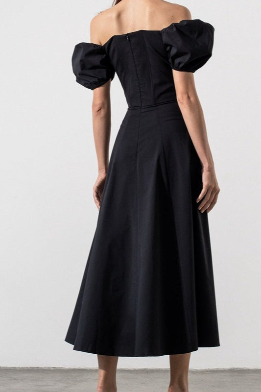 Tie Strap Split Hem Maxi Dress - View 7 | VelvetHem