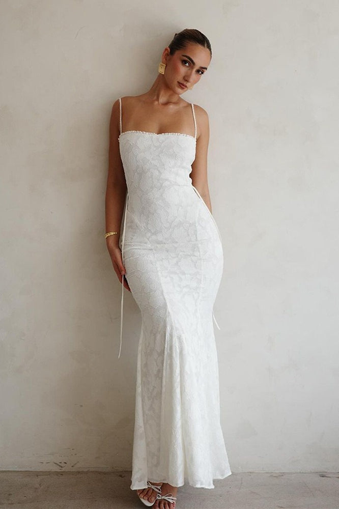 Strappy Backless Bodycon Maxi Dress - View 4 | VelvetHem