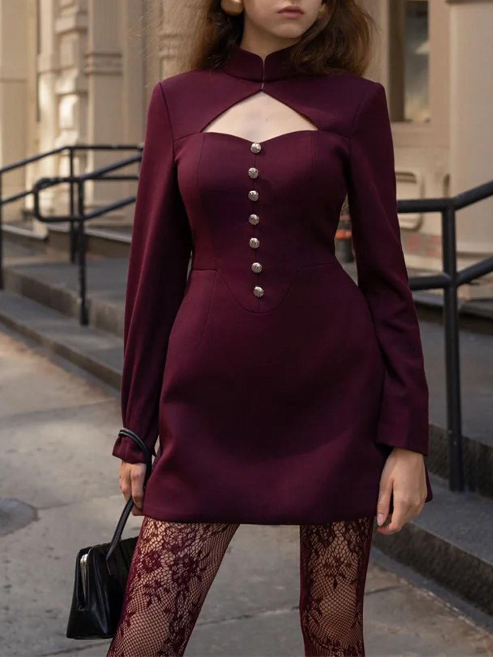 Camille Cut Out Blazer Mini Dress - Fashion Pov