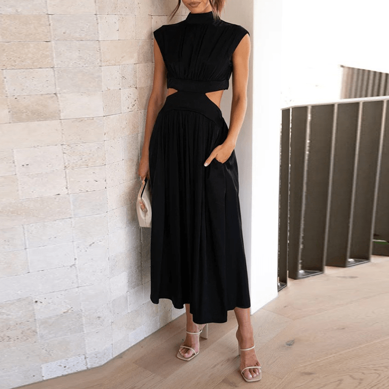 Nahir Elegant Maxi Dress for Women Elegant Evening Look
