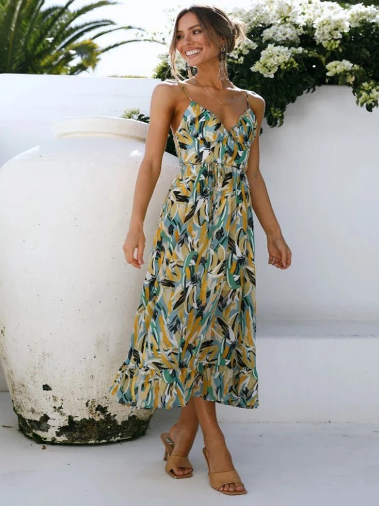 Elisa Simple and Stylish Summer Dress for Women Brunch Outfit Idea