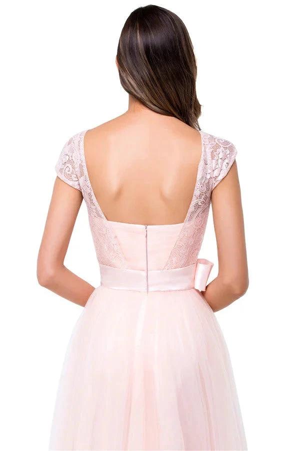 Crew Floor-length A-line Sashes Chiffon Bridesmaid Dresses (ZD13084)