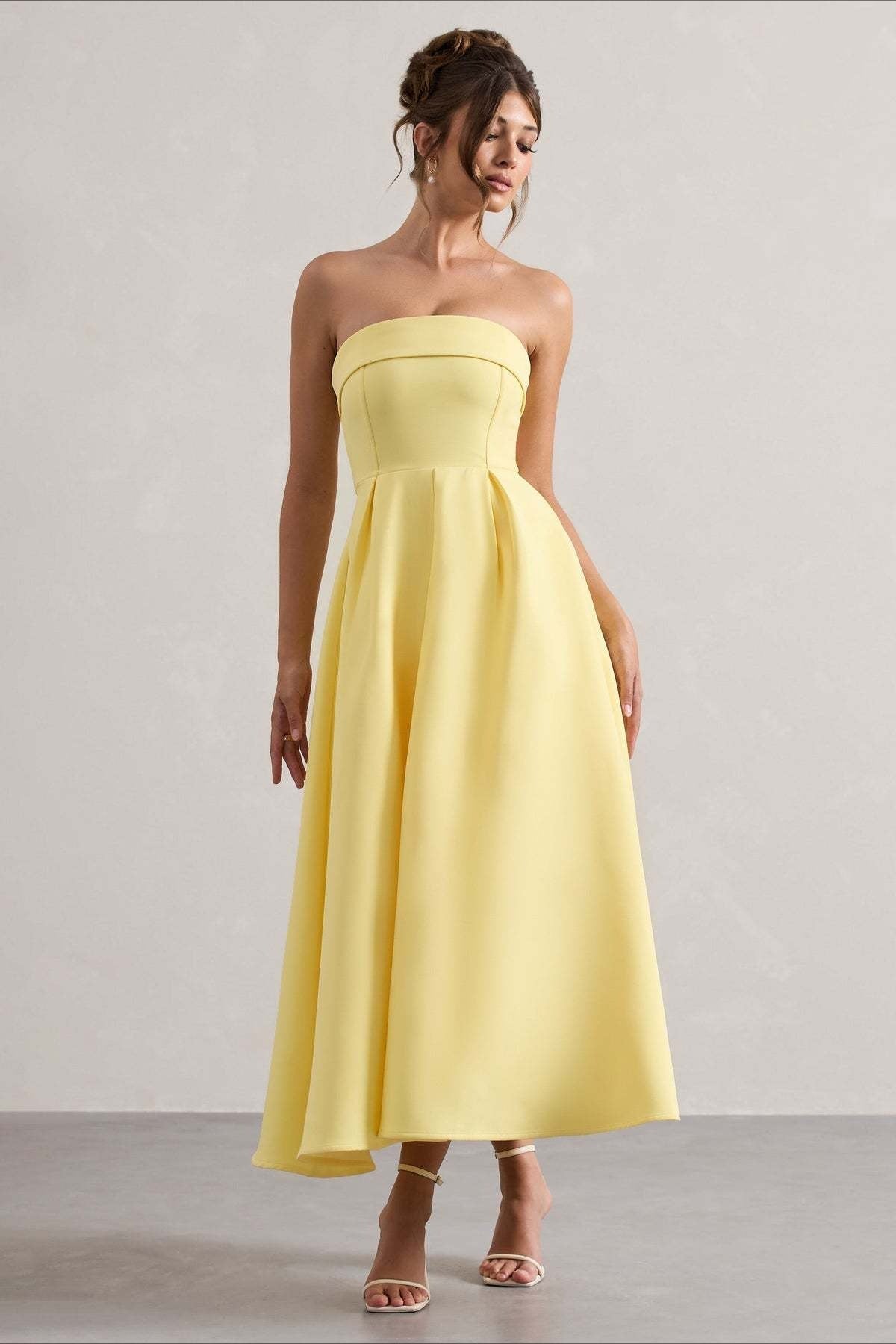 Bandage Strapless Party Dress - View 13 | VelvetHem