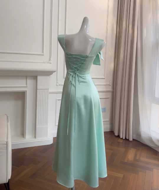 Mint Green Long Prom Dresses New Long Evening Gowns fg7206 - View 2 | VelvetHem