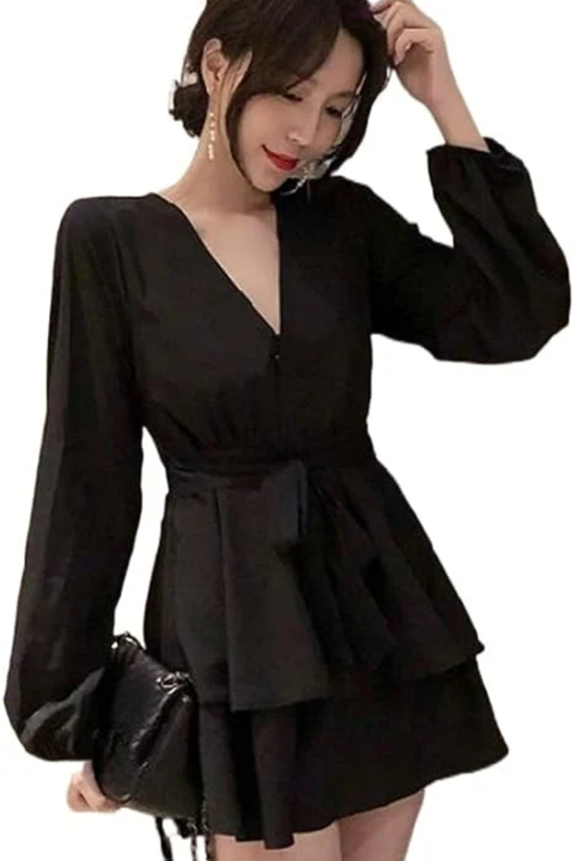 Sara Elevated Summer Wrap Dress Mini Designer Edit